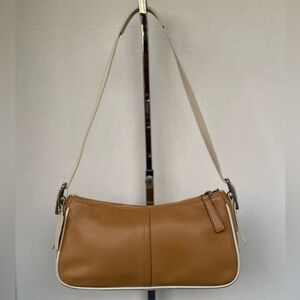 Vintage Coach Hamptons Leather Demi Shoulder Hobo Bag “Barbie Bag” 4447 RARE